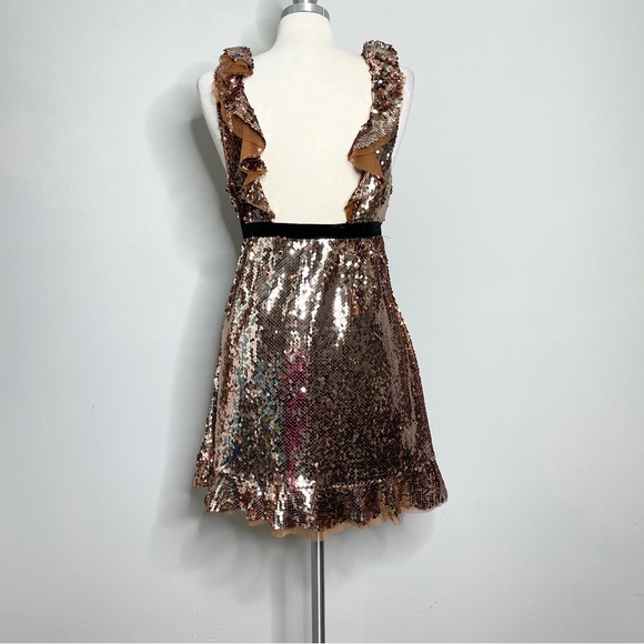 FREE PEOPLE Tribeca Siren Sequined Cocktail Party Dress - Picture 5 of 10